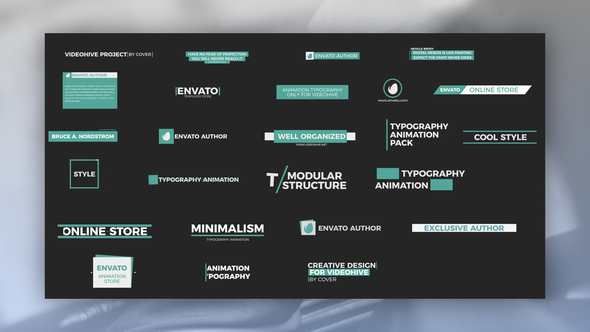 Animated Titles Pack