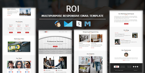 Roi - Multipurpose Responsive Email Template
