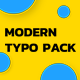 Modern Typography - VideoHive Item for Sale