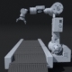 Industrial Robotic Arm - 3DOcean Item for Sale