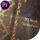 3D Book Slideshow - Photo Opener // Premiere Pro - VideoHive Item for Sale