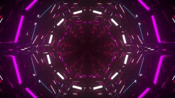 4k Cyber Tunnel Vj Loops 1