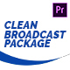 Clean Broadcast Pack - VideoHive Item for Sale