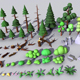 Low Poly Forest Pack - 3DOcean Item for Sale