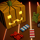 Voxel Pumpkins and Sweets - 3DOcean Item for Sale