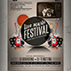 Live Music Festival Flyer / Poster - GraphicRiver Item for Sale