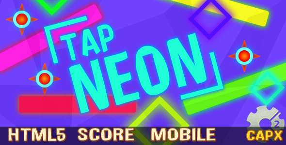 Tap Neon (C2, C3, html5) Games.