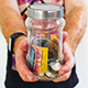 Coins In Jar