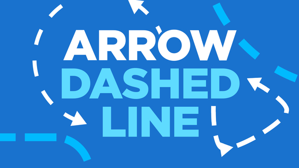 Arrow Dashed Line