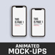 Animated iFone XS Max & iFone XS Mock-Ups - GraphicRiver Item for Sale