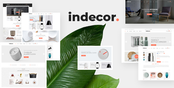 Indecor – Minimal Office Furniture Store HTML Template