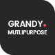 Grandy - Creative Multi Purpose Big HTML5 Template - ThemeForest Item for Sale