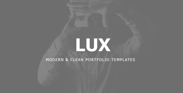 Lux - A Portfolio Website Template