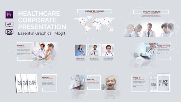 Healthcare Corporate Presentation | Essential Graphics | Mogrt