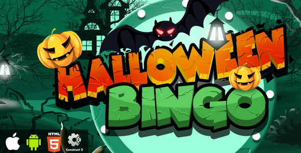Halloween Bingo - HTML5 Game (CAPX)