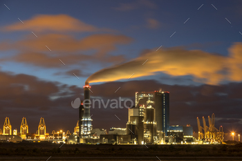 ght in Europoort, Maasvlakte Rotterdam