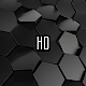 Black Abstract Hexagonal Grid - VideoHive Item for Sale