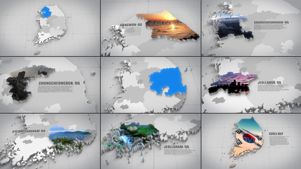 Korea Map