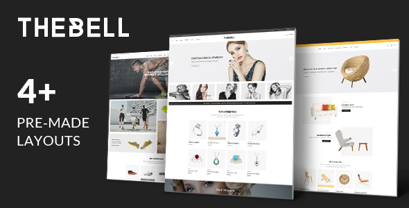 TheBell – Jewelry Furniture Shoes Store HTML Template
