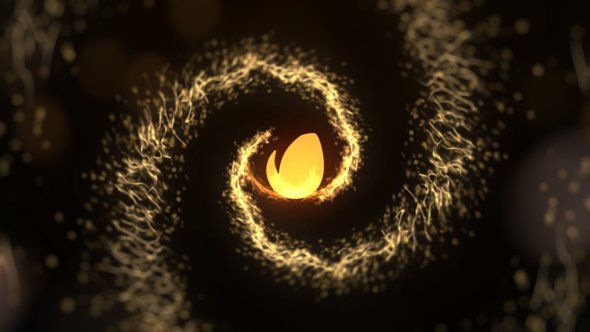 Golden Particles Intro