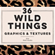 36 Wild Things Golden Animal Patterns - GraphicRiver Item for Sale