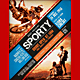 Sport Event Flyer / Poster - GraphicRiver Item for Sale