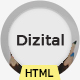 Dizital - Easy Digital Downloads HTML Template - ThemeForest Item for Sale