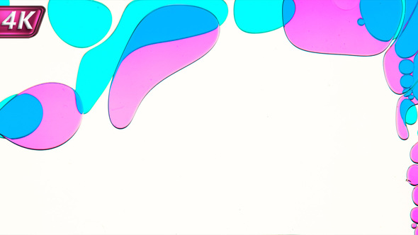 Flowing Bright Colored Shapes