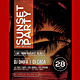 Sunset Music Party Flyer / Poster - GraphicRiver Item for Sale