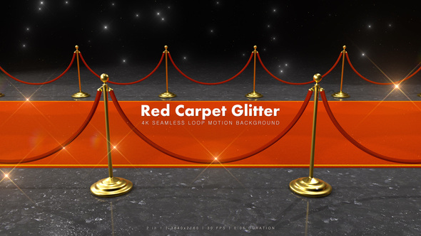 Red Carpet Glitter 1