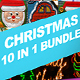 10 in 1 Christmas Photoshop Actions Bundle - GraphicRiver Item for Sale