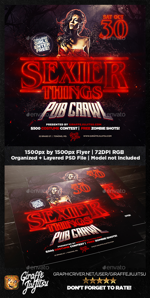 Stranger Things Graphics Designs Templates From Graphicriver