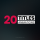 20 Simple Titles - VideoHive Item for Sale