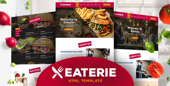 Eaterie - Restaurant/Cafe HTML5 Template
