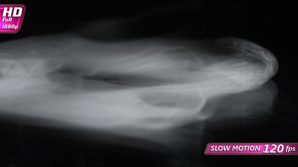 Mystic Fog On The Black Background alt