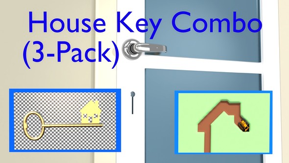 House Key Combo with Bonus ( 3-Pack)
