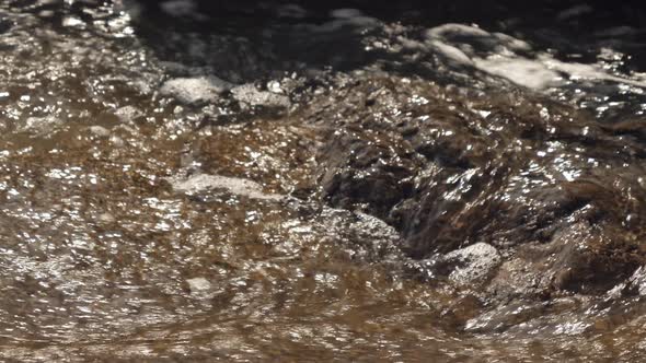 A Clean Water Splashing on the Rocks in Koijigahama Beach in Tahara Japan