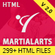MartialArts - Karate - ThemeForest Item for Sale