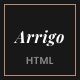 Arrigo – Minimal Portfolio Contemporary HTML5 Template - ThemeForest Item for Sale