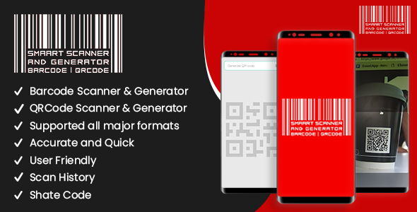 Smart Scanner and Generator Barcode | QRCode