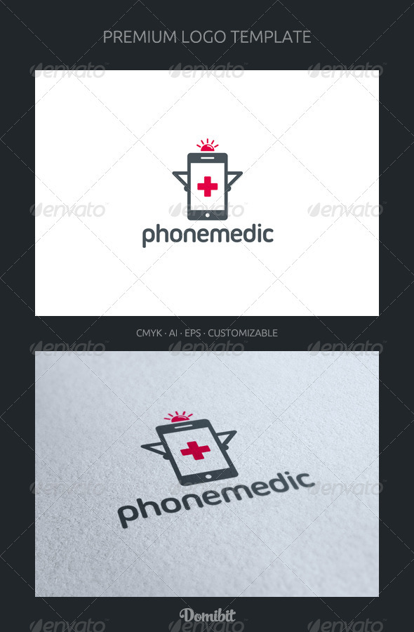 Phone Medic Logo Template