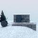 Cabin in the Snow - 3DOcean Item for Sale
