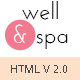 well&spa- Responsive Spa/Beauty Single Page  Template - ThemeForest Item for Sale