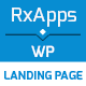 RxApps - Responsive WordPress App Landing Page - ThemeForest Item for Sale