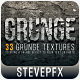 33 Grunge Textures - GraphicRiver Item for Sale