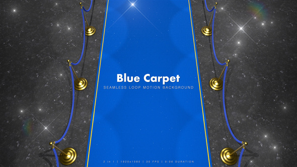 Blue Carpet Glitter 4