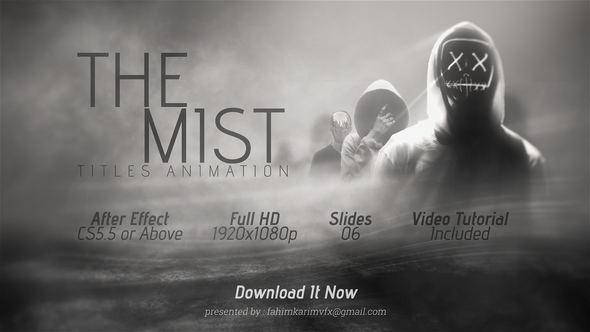 The Mist Titles Animation alt