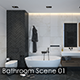 Bathroom Scene 01 - 3DOcean Item for Sale
