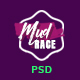 Mud Race - Single Event Fundraiser PSD Template - ThemeForest Item for Sale