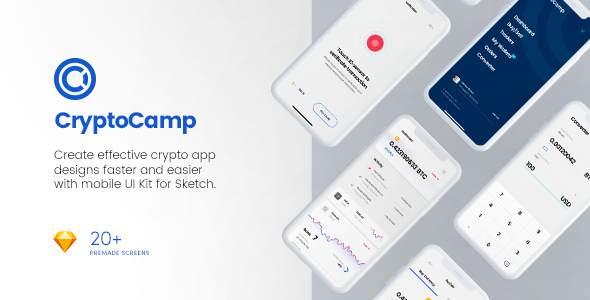 CryptoCamp Mobile UI Kit